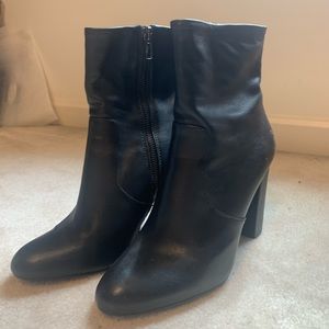 Steve Madden Patent Leather Booties